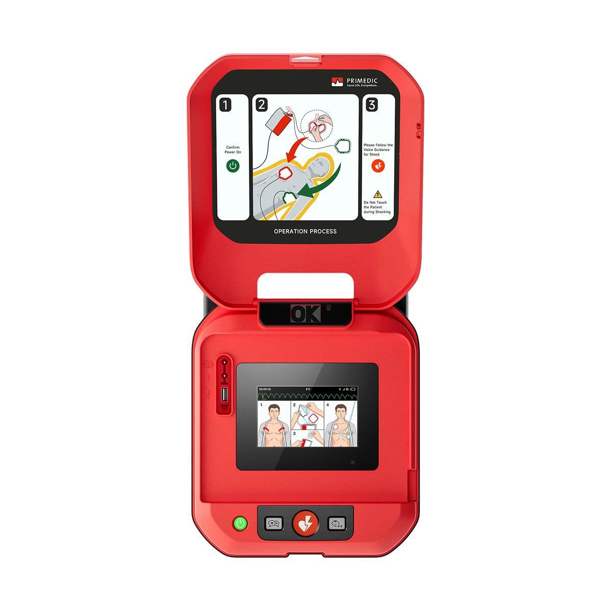 เครื่องกระตุกหัวใจไฟฟ้าอัตโนมัติ HeartSave Y
