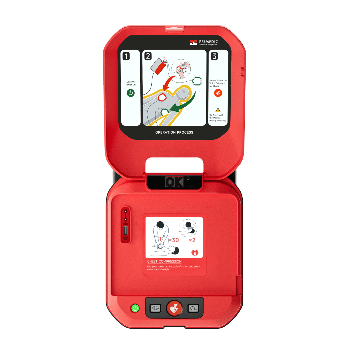 เครื่องกระตุกหัวใจไฟฟ้าอัตโนมัติ HeartSave Y