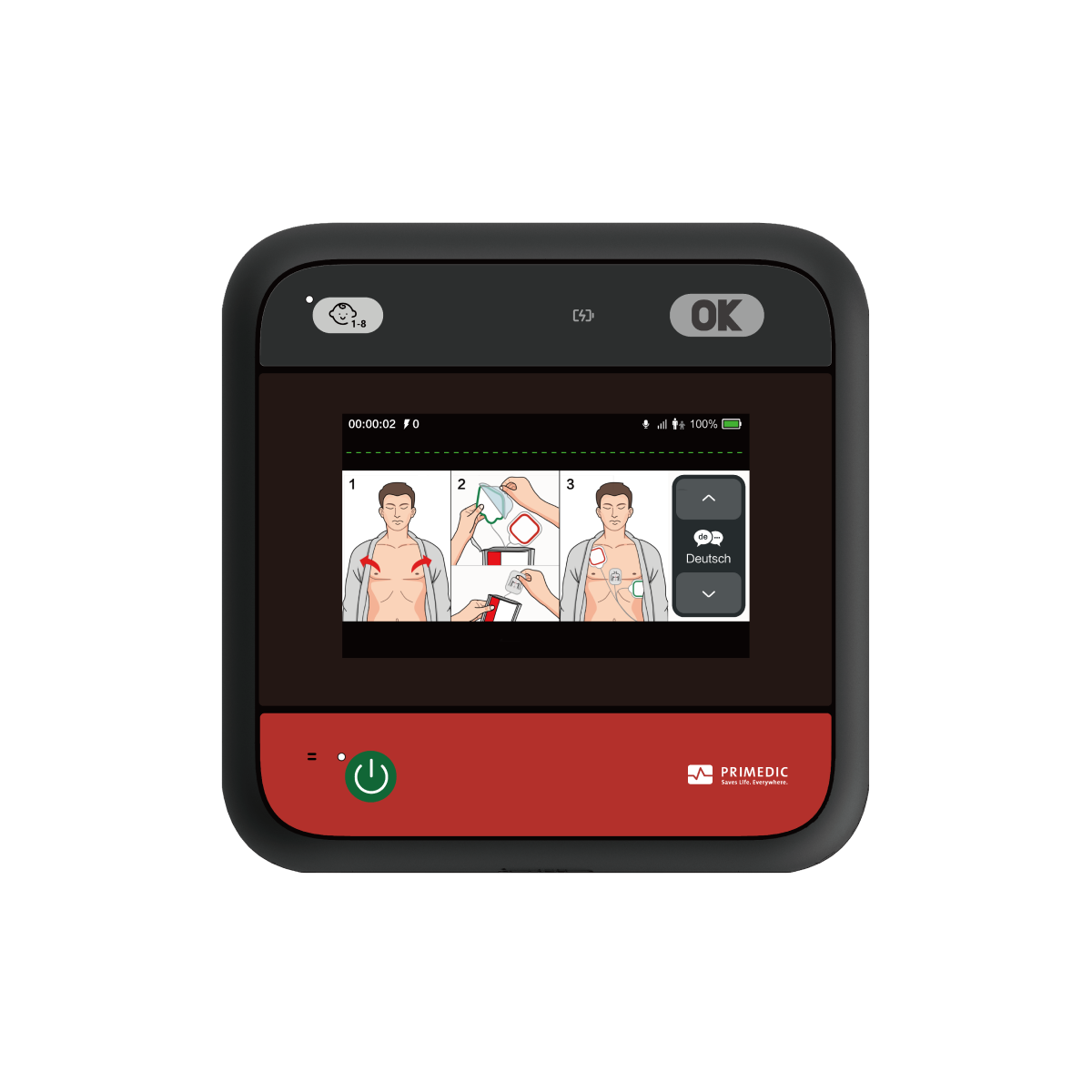 เครื่องกระตุกหัวใจไฟฟ้าอัตโนมัติ HeartSave myPAD-678A 