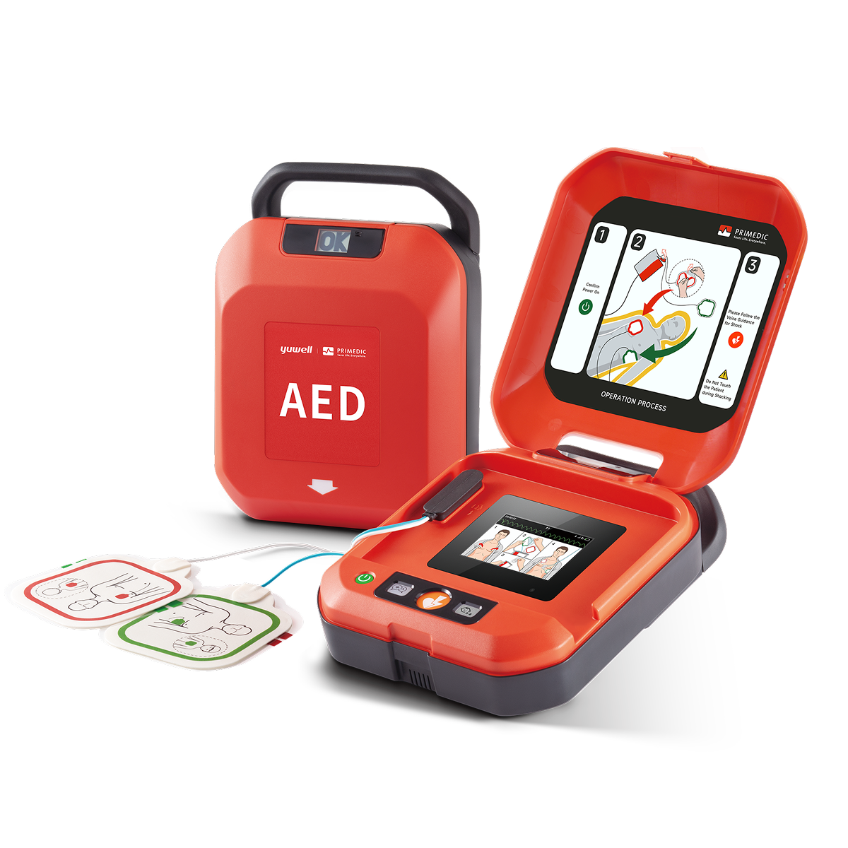 เครื่องกระตุกหัวใจไฟฟ้าอัตโนมัติ HeartSave Y 